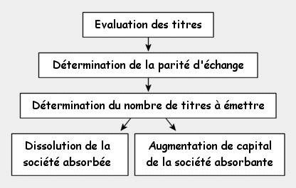 Principes g&eacute;n&eacute;raux d'une fusion-absorbtion